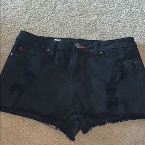 Highwaisted Jean Shorts